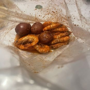 The Boiling Crab - Shrimp head on - Seafood Near Me - Plano, Texas