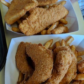 Rob's Seafoods & Burgers - Hard, dry, and tasteless. - Seafood Near Me - Post Falls, Idaho