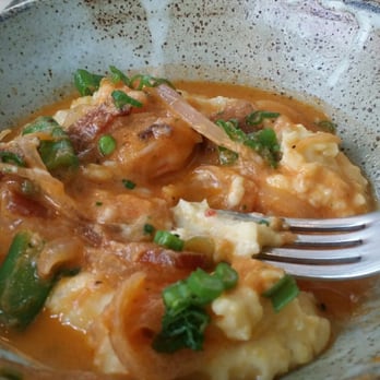 Husk - Shrimp n grits - American Near Me - Charleston, South Carolina Husk - Shrimp n grits - American Near Me - Charleston, South Carolina