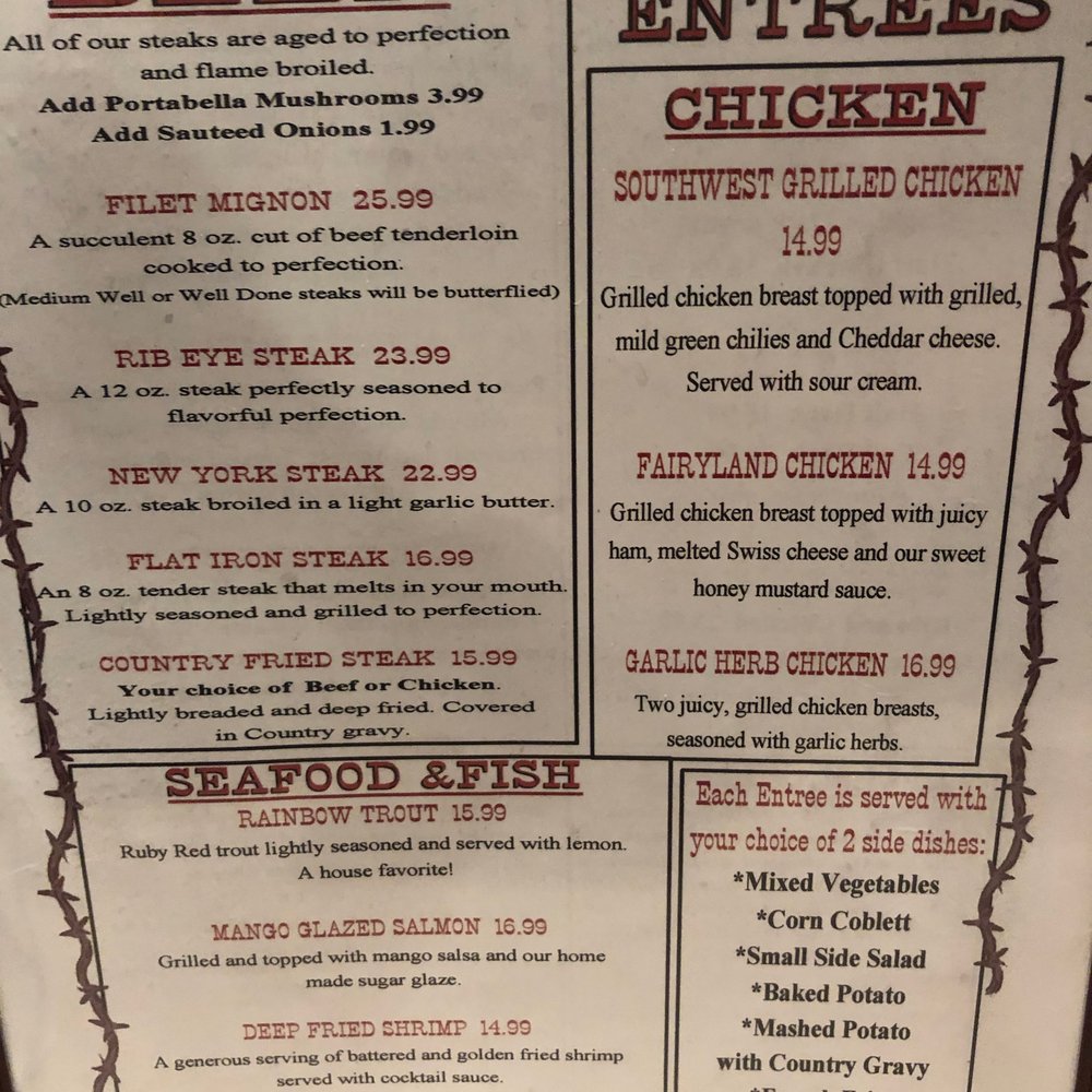 Rustler's Restaurant - American Near Me - Tropic, Utah