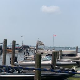several boats docked at a dock several boats docked at a dock