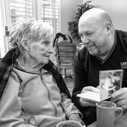 American Orchards - My Grandma enjoying her birthday at Orchards. We had cake and games for the family and the rest of the residents. It was a great day!