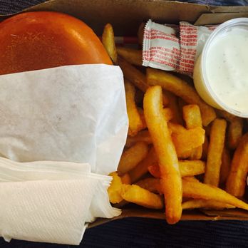 Cali Smash Burger - Double burger combo with ranch - Food Trucks Near Me - Bakersfield, California