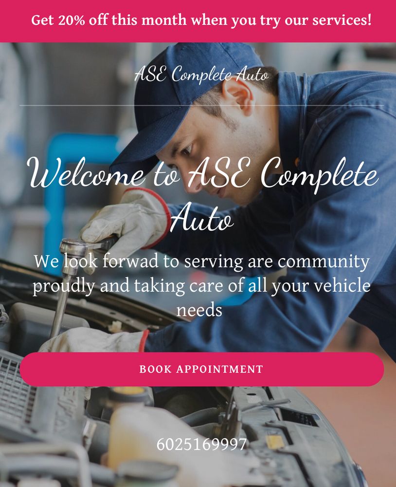 ASE COMPLETE AUTO - Updated September 2025 - 17 Photos - Glendale ...