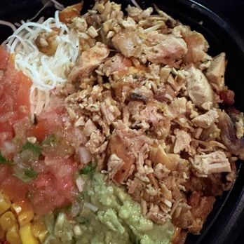 El Pollo Loco - Dry chicken bowl - Fast Food Near Me - Glendale, California