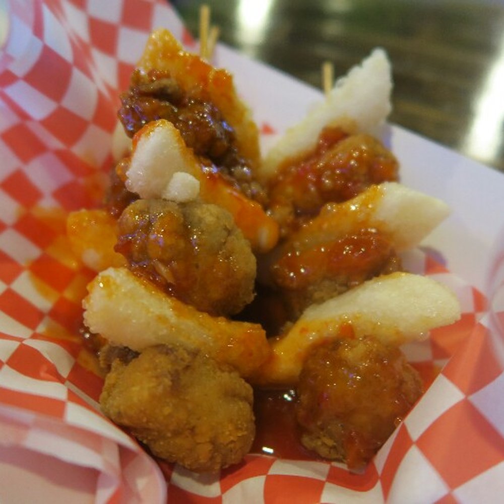 Jjang Restaurant - Chicken & Rice Cake Skewer - Korean Near Me - Buena Park, California Jjang Restaurant - Chicken & Rice Cake Skewer - Korean Near Me - Buena Park, California