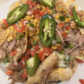 Mesa Verde Bar & Grill - Great nachos with carnitas and street corn, 1/2 and 1/2 option from other meat option. - Breakfast & Brunch Near Me - Denver, Colorado