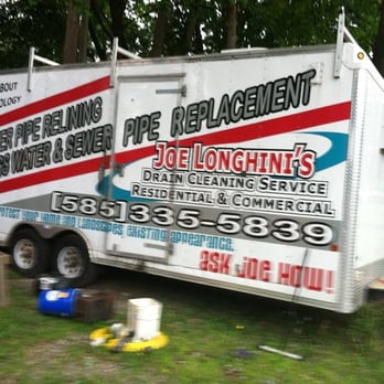 Joe Longhini’s Drainage Solutions - Our lining trailer - Plumbing Near Me Joe Longhini’s Drainage Solutions - Our lining trailer - Plumbing Near Me