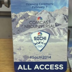 Lagana Printing Services - Credentials for an Event at the Newseum