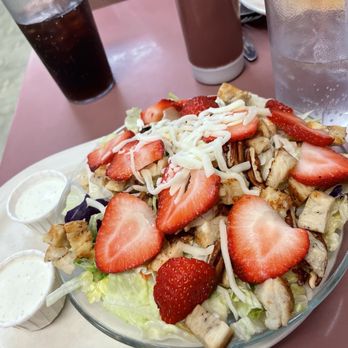 Greenwood's Cafe - Strawberry Pecan Chicken salad - Restaurants Near Me - Reedsburg, Wisconsin