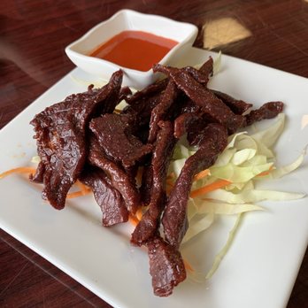 Laos Thai Kitchen - Beef jerky - Thai Near Me - Lowell, Massachusetts Laos Thai Kitchen - Beef jerky - Thai Near Me - Lowell, Massachusetts