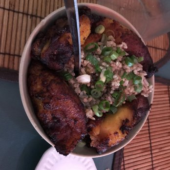 Bamboo Fire Cafe - Rice and plantains - Caribbean Near Me - Delray Beach, Florida