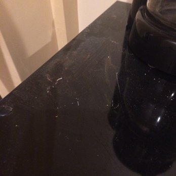 Aztec Ocean Resort - Gross never cleaned top of fridge and coffee maker - Hotels Near Me - Seaside Heights, New Jersey