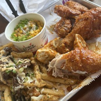 Bonchon - Korean Sampler is totally yummy. Great food and quick. - Korean Near Me - Lehi, Utah Bonchon - Korean Sampler is totally yummy. Great food and quick. - Korean Near Me - Lehi, Utah