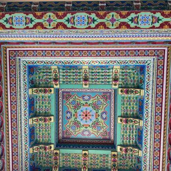 Boulder Dushanbe Teahouse - Ceiling of Dushanbe - Tea Rooms Near Me - Boulder, Colorado