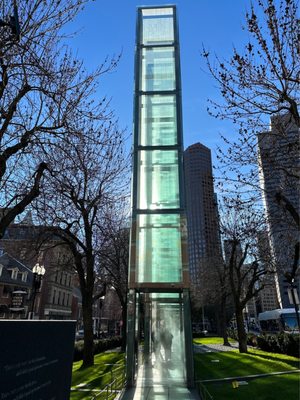 The New England Holocaust Memorial by null
