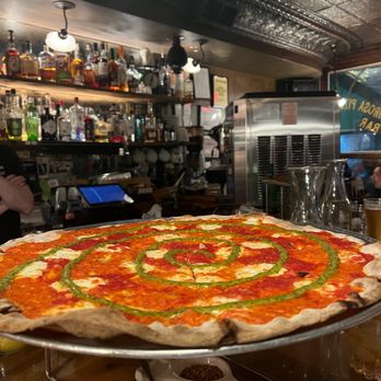 Rubirosa - Large Tie-Dye Pizza - Italian Near Me - New York, New York Rubirosa - Large Tie-Dye Pizza - Italian Near Me - New York, New York