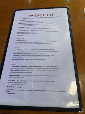 Menu photo 2 Twenty Tap Indianapolis, IN Menu photo 2 Twenty Tap Indianapolis, IN