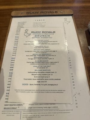 Menu photo 5 Rudy Royale Charleston, SC Menu photo 5 Rudy Royale Charleston, SC