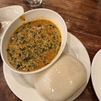 Pass D Jollof - Egusi with fufu - Soup Near Me - Seattle, Washington Pass D Jollof - Egusi with fufu - Soup Near Me - Seattle, Washington