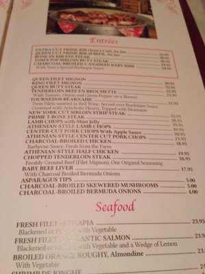 Menu photo 6 Tom's Steak House Melrose Park, IL