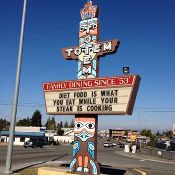 Totem Family Dining - HA! Love it. - Breakfast & Brunch Near Me - Everett, Washington