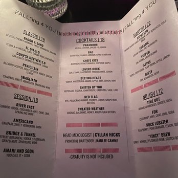 Nothing Really Matters - Cocktail Bars Near Me - New York, New York
