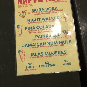 Hot Joy - Their happy hour menu - Asian Fusion Near Me - San Antonio, Texas