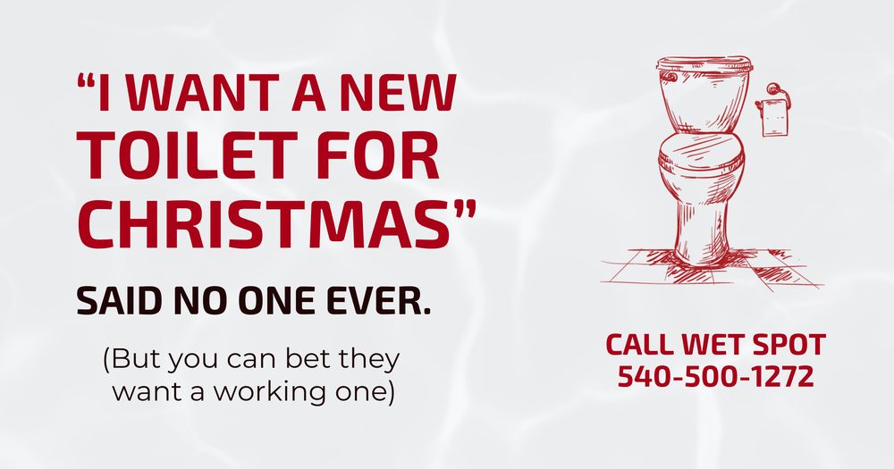 Slide of Wet Spot Plumbing