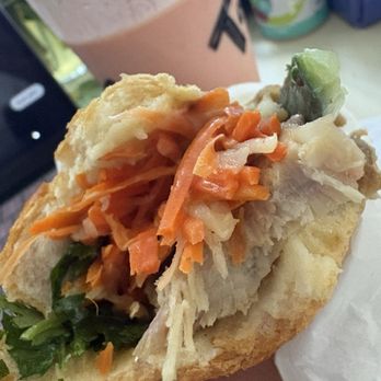 TeaCup - Bbq pork bahn mi - Bubble Tea Near Me - Des Moines, Washington TeaCup - Bbq pork bahn mi - Bubble Tea Near Me - Des Moines, Washington