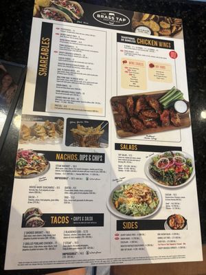 Menu photo 1 The Brass Tap Lubbock, TX