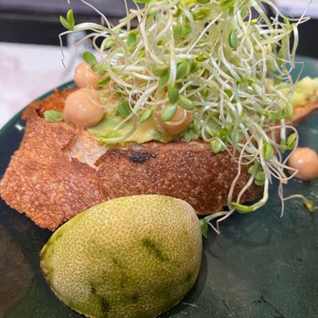 Tellus Coffee - Avocado toast and the oldest lime ever lol - Coffee Roasteries Near Me - Walnut Creek, California