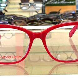 See World Optics - Love and Red Frames at See World Optics :)
