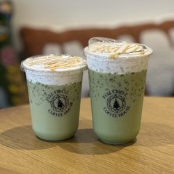 Full Circle Coffee House - Golden butterscotch matcha