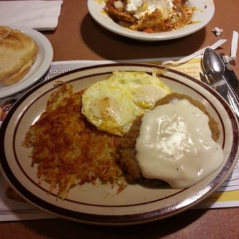 Denny's - Country fried steak breakfast - Breakfast & Brunch Near Me - San Diego, California