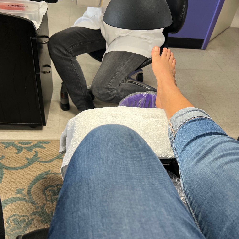 Fantasy Nails - Tina is doing my pedicure and she's the boom ! - Nail Salons Near Me - Van Nuys, California