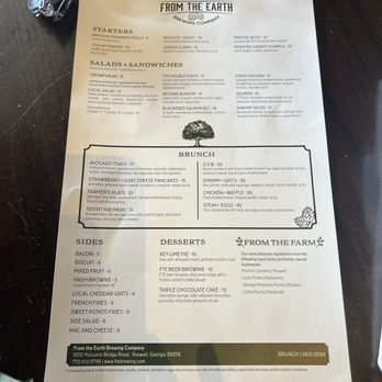 From the Earth Brewing Company - Gastropubs Near Me - Roswell, Georgia From the Earth Brewing Company - Gastropubs Near Me - Roswell, Georgia