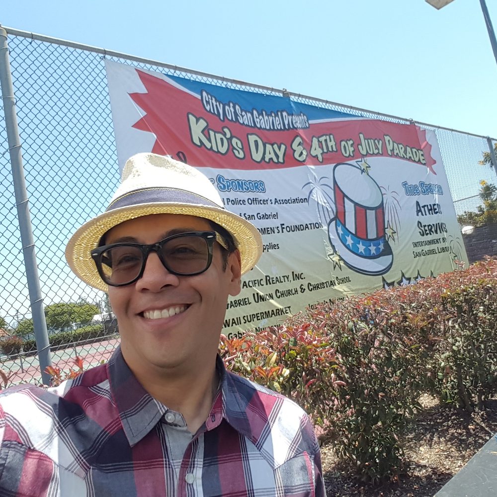4th of July event in San Gabriel. 4th of July event in San Gabriel.