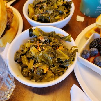 Four Friends Kitchen - A Side of Collard Greens... Mouth watering - Southern Near Me - Denver, Colorado