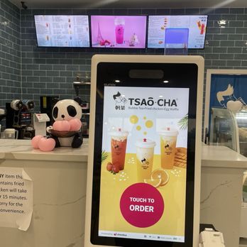 Tsaocaa - Kiosk for orders - Bubble Tea Near Me - Jacksonville, Florida