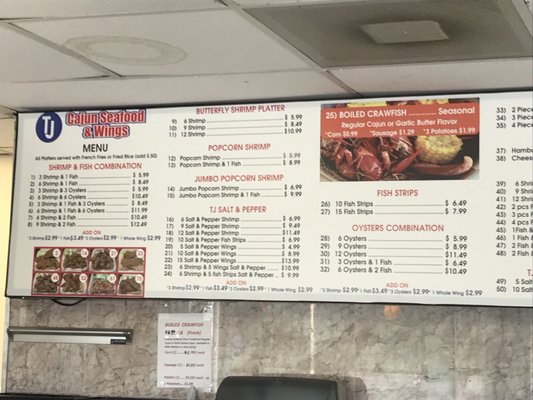 TJ Cajun Seafood, Wings and Pho by null