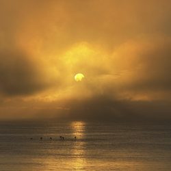 Jupiter Beach - Sun rays beaming Through beautiful sky sunrise..AK