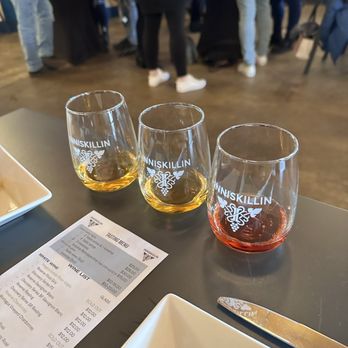 Inniskillin - From left to right: Riesling, gold Vidal, and Cabernet franc ice wine tasting (Riesling was hands-down my favorite) - Wineries Near Me - Niagara-on-the-Lake, Ontario Inniskillin - From left to right: Riesling, gold Vidal, and Cabernet franc ice wine tasting (Riesling was hands-down my favorite) - Wineries Near Me - Niagara-on-the-Lake, Ontario