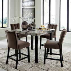 Zoe's Furniture - 5 Pc Dining Room Set -- $799