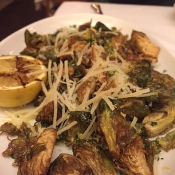 LIA'S - Crispy Brussels Sprouts feat. Lemon that made the dish worse - Italian Near Me - Chevy Chase, Maryland LIA'S - Crispy Brussels Sprouts feat. Lemon that made the dish worse - Italian Near Me - Chevy Chase, Maryland