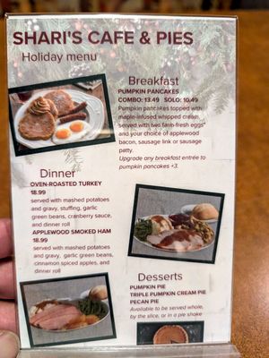Menu photo 3 Shari's Cafe and Pies San Bruno, CA