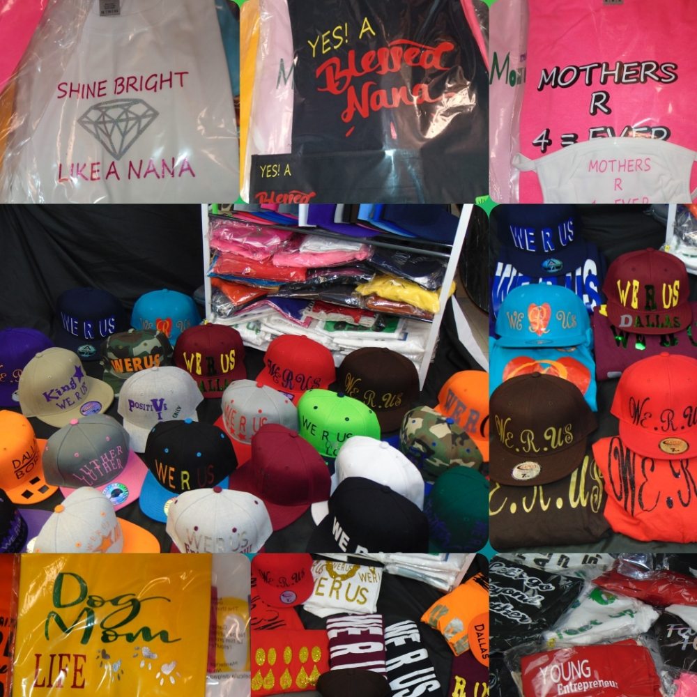 WE R US CUSTOM & PERSONALIZED TSHIRT PRINTING Dallas, Texas Screen Printing/TShirt