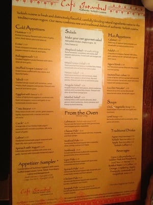 Menu photo 5 Cafe Istanbul Bexley, OH Menu photo 5 Cafe Istanbul Bexley, OH