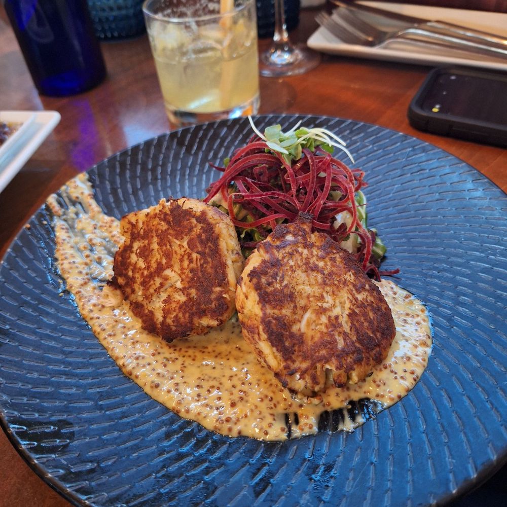 Fins At Sharky's - Te crab cakes...so good! - Steakhouses Near Me - Venice, Florida Fins At Sharky's - Te crab cakes...so good! - Steakhouses Near Me - Venice, Florida