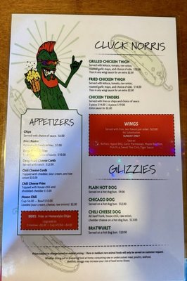 Menu photo 1 Pickles Bar and Grill Hazelhurst, WI Menu photo 1 Pickles Bar and Grill Hazelhurst, WI